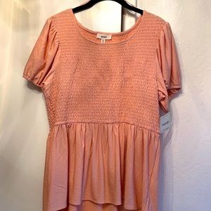 Women’s XL baby doll top